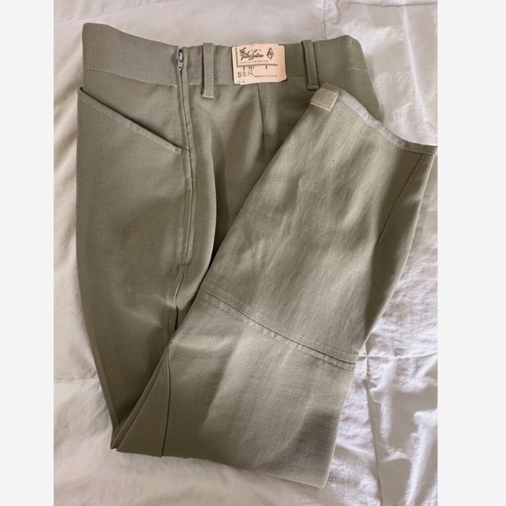 TAILORED SPORTSMAN NWT Side Zip Breeches Royal Hunter 32R Vintage